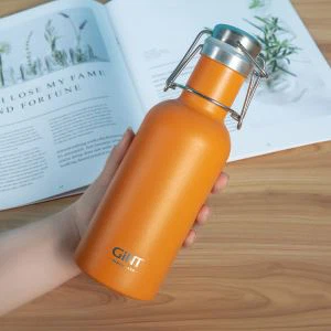 Vacuümfles geïsoleerd zweetbestendig kunstontwerp