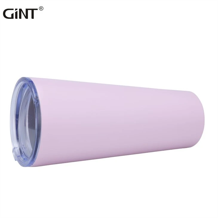 Stainless Steel Skinny Tumblers Double Wall Insulated Straight Water Cups Wine Tumbler